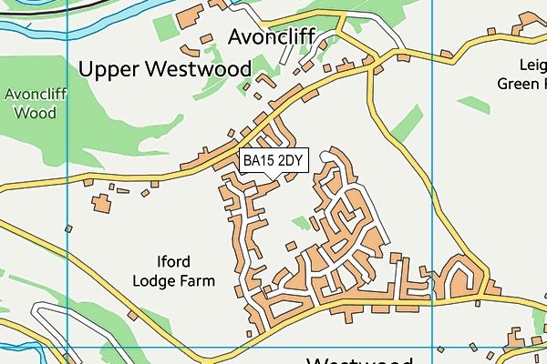 BA15 2DY map - OS VectorMap District (Ordnance Survey) BA15 2DY map - OS VectorMap District (Ordnance Survey)