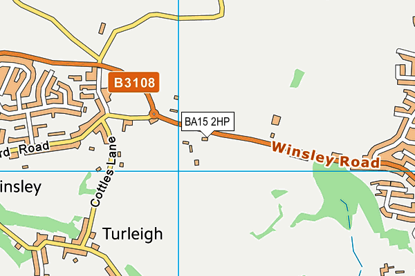BA15 2HP map - OS VectorMap District (Ordnance Survey) BA15 2HP map - OS VectorMap District (Ordnance Survey)