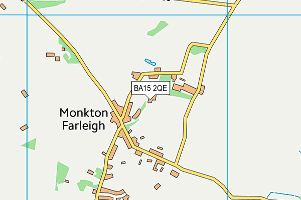 BA15 2QE map - OS VectorMap District (Ordnance Survey) BA15 2QE map - OS VectorMap District (Ordnance Survey)