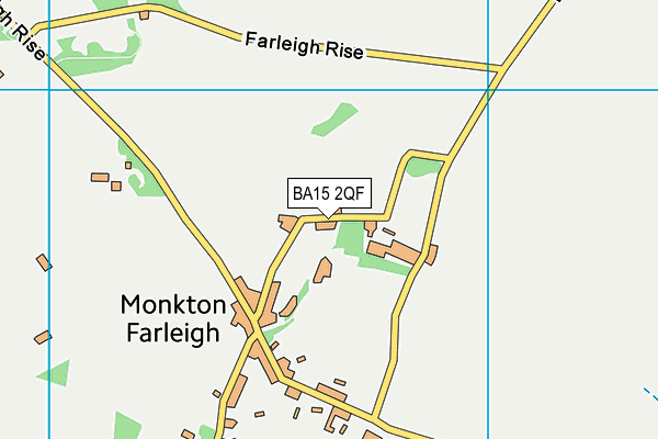 BA15 2QF map - OS VectorMap District (Ordnance Survey) BA15 2QF map - OS VectorMap District (Ordnance Survey)