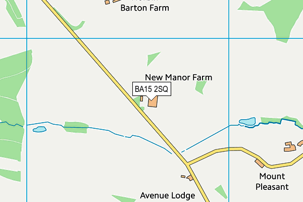 BA15 2SQ map - OS VectorMap District (Ordnance Survey) BA15 2SQ map - OS VectorMap District (Ordnance Survey)