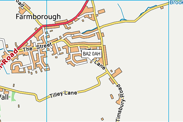 BA2 0AH map - OS VectorMap District (Ordnance Survey) BA2 0AH map - OS VectorMap District (Ordnance Survey)