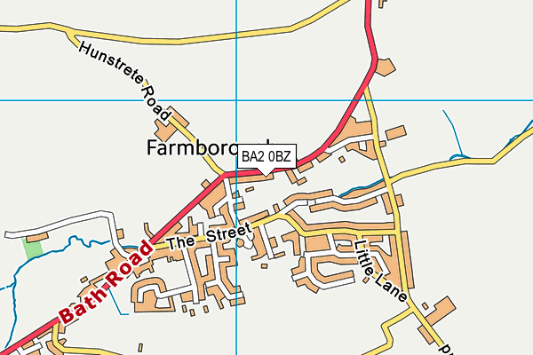 BA2 0BZ map - OS VectorMap District (Ordnance Survey) BA2 0BZ map - OS VectorMap District (Ordnance Survey)