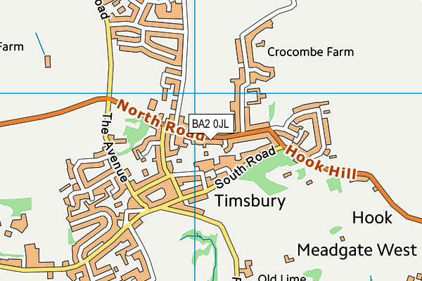BA2 0JL map - OS VectorMap District (Ordnance Survey) BA2 0JL map - OS VectorMap District (Ordnance Survey)