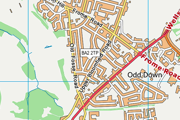 BA2 2TP map - OS VectorMap District (Ordnance Survey) BA2 2TP map - OS VectorMap District (Ordnance Survey)