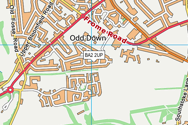 BA2 2UP map - OS VectorMap District (Ordnance Survey) BA2 2UP map - OS VectorMap District (Ordnance Survey)