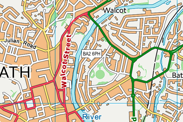 BA2 6PH map - OS VectorMap District (Ordnance Survey) BA2 6PH map - OS VectorMap District (Ordnance Survey)