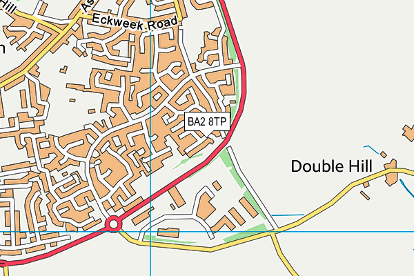 BA2 8TP map - OS VectorMap District (Ordnance Survey) BA2 8TP map - OS VectorMap District (Ordnance Survey)