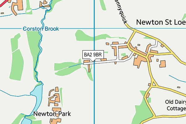 BA2 9BR map - OS VectorMap District (Ordnance Survey) BA2 9BR map - OS VectorMap District (Ordnance Survey)