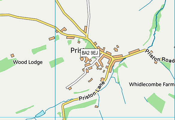 BA2 9EJ map - OS VectorMap District (Ordnance Survey) BA2 9EJ map - OS VectorMap District (Ordnance Survey)