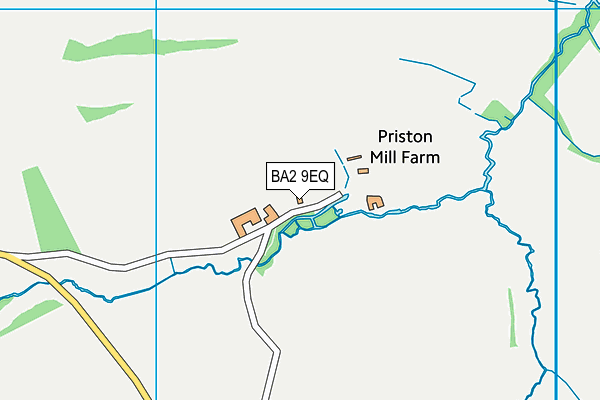 BA2 9EQ map - OS VectorMap District (Ordnance Survey) BA2 9EQ map - OS VectorMap District (Ordnance Survey)