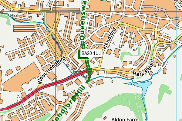 BA20 1UJ map - OS VectorMap District (Ordnance Survey) BA20 1UJ map - OS VectorMap District (Ordnance Survey)