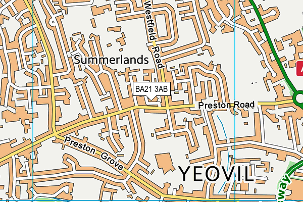 BA21 3AB map - OS VectorMap District (Ordnance Survey) BA21 3AB map - OS VectorMap District (Ordnance Survey)