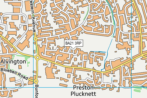 BA21 3RP map - OS VectorMap District (Ordnance Survey) BA21 3RP map - OS VectorMap District (Ordnance Survey)