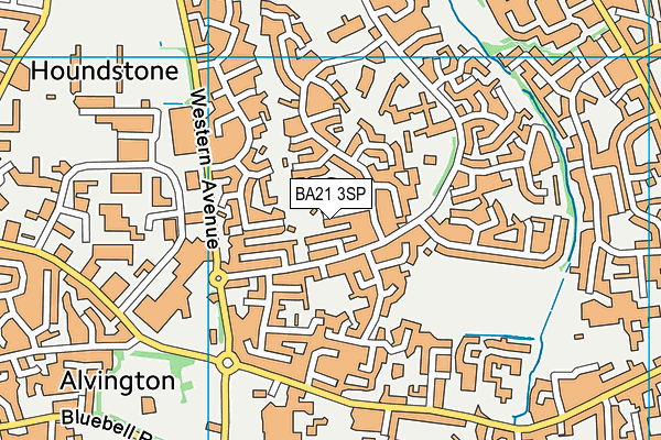 BA21 3SP map - OS VectorMap District (Ordnance Survey) BA21 3SP map - OS VectorMap District (Ordnance Survey)
