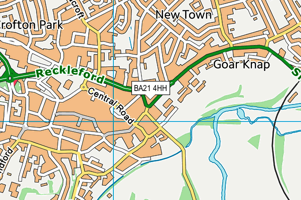 BA21 4HH map - OS VectorMap District (Ordnance Survey) BA21 4HH map - OS VectorMap District (Ordnance Survey)