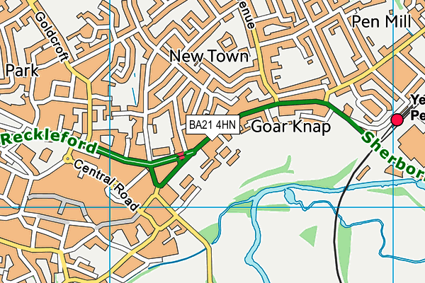 BA21 4HN map - OS VectorMap District (Ordnance Survey) BA21 4HN map - OS VectorMap District (Ordnance Survey)