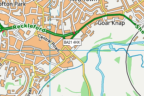 BA21 4HX map - OS VectorMap District (Ordnance Survey) BA21 4HX map - OS VectorMap District (Ordnance Survey)