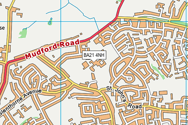 BA21 4NH map - OS VectorMap District (Ordnance Survey) BA21 4NH map - OS VectorMap District (Ordnance Survey)