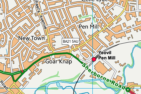 BA21 5AU map - OS VectorMap District (Ordnance Survey) BA21 5AU map - OS VectorMap District (Ordnance Survey)
