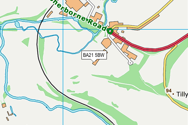 BA21 5BW map - OS VectorMap District (Ordnance Survey) BA21 5BW map - OS VectorMap District (Ordnance Survey)