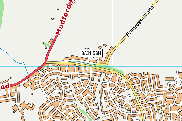 BA21 5SH map - OS VectorMap District (Ordnance Survey) BA21 5SH map - OS VectorMap District (Ordnance Survey)