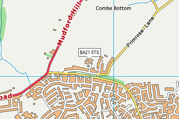 BA21 5TS map - OS VectorMap District (Ordnance Survey) BA21 5TS map - OS VectorMap District (Ordnance Survey)