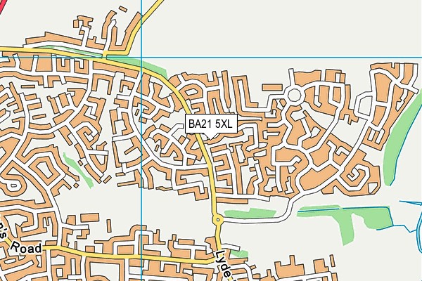 BA21 5XL map - OS VectorMap District (Ordnance Survey) BA21 5XL map - OS VectorMap District (Ordnance Survey)