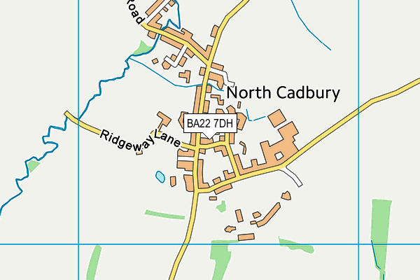 BA22 7DH map - OS VectorMap District (Ordnance Survey) BA22 7DH map - OS VectorMap District (Ordnance Survey)