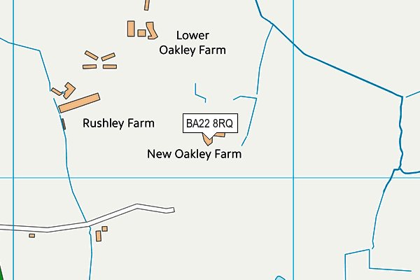 BA22 8RQ map - OS VectorMap District (Ordnance Survey) BA22 8RQ map - OS VectorMap District (Ordnance Survey)