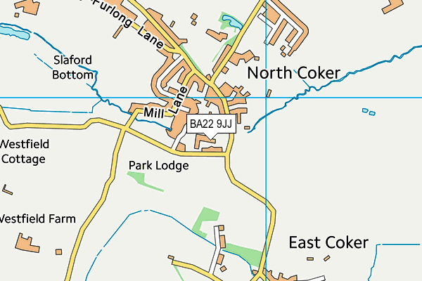 BA22 9JJ map - OS VectorMap District (Ordnance Survey) BA22 9JJ map - OS VectorMap District (Ordnance Survey)