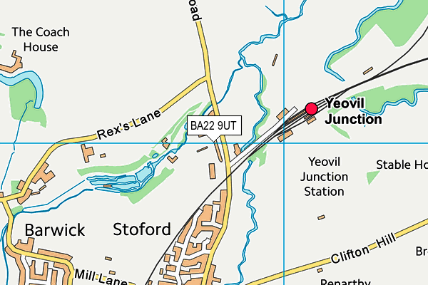 BA22 9UT map - OS VectorMap District (Ordnance Survey) BA22 9UT map - OS VectorMap District (Ordnance Survey)