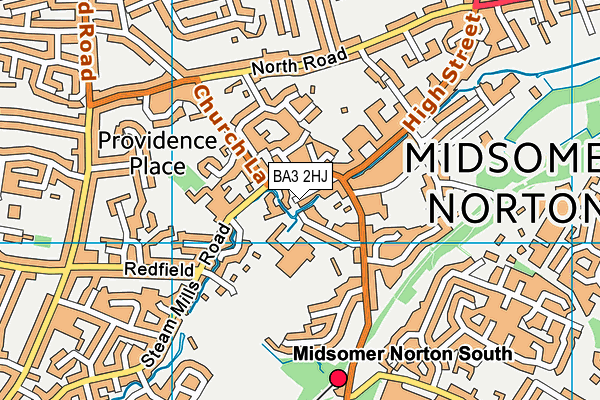BA3 2HJ map - OS VectorMap District (Ordnance Survey) BA3 2HJ map - OS VectorMap District (Ordnance Survey)