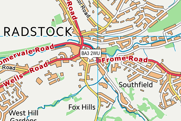 BA3 2WU map - OS VectorMap District (Ordnance Survey) BA3 2WU map - OS VectorMap District (Ordnance Survey)
