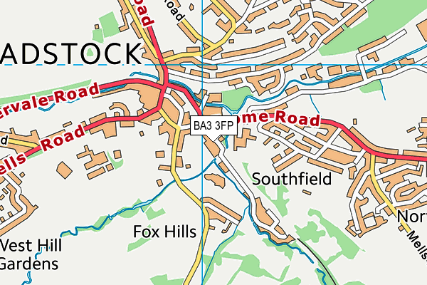 BA3 3FP map - OS VectorMap District (Ordnance Survey) BA3 3FP map - OS VectorMap District (Ordnance Survey)