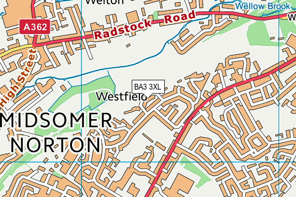 BA3 3XL map - OS VectorMap District (Ordnance Survey) BA3 3XL map - OS VectorMap District (Ordnance Survey)
