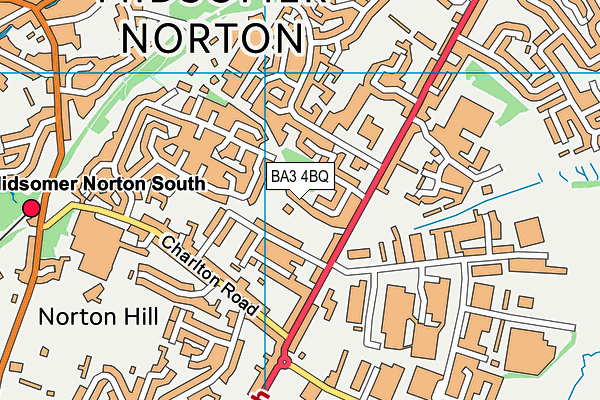 BA3 4BQ map - OS VectorMap District (Ordnance Survey) BA3 4BQ map - OS VectorMap District (Ordnance Survey)