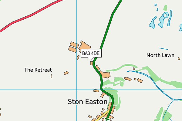 BA3 4DE map - OS VectorMap District (Ordnance Survey) BA3 4DE map - OS VectorMap District (Ordnance Survey)