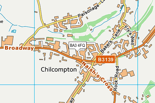 BA3 4FQ map - OS VectorMap District (Ordnance Survey) BA3 4FQ map - OS VectorMap District (Ordnance Survey)