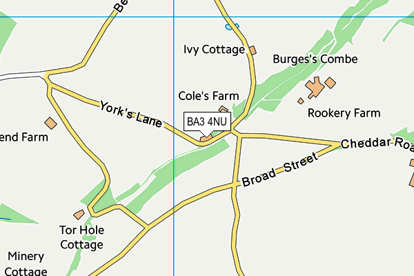 BA3 4NU map - OS VectorMap District (Ordnance Survey) BA3 4NU map - OS VectorMap District (Ordnance Survey)