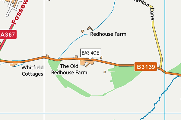 BA3 4QE map - OS VectorMap District (Ordnance Survey) BA3 4QE map - OS VectorMap District (Ordnance Survey)