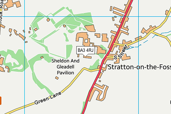 BA3 4RJ map - OS VectorMap District (Ordnance Survey) BA3 4RJ map - OS VectorMap District (Ordnance Survey)