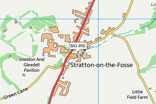 BA3 4RS map - OS VectorMap District (Ordnance Survey) BA3 4RS map - OS VectorMap District (Ordnance Survey)