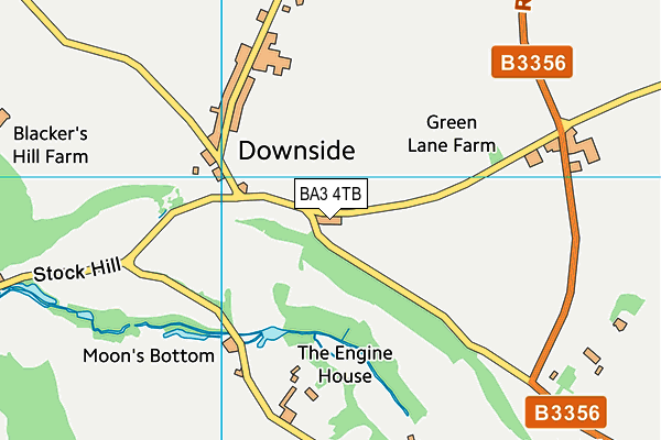 BA3 4TB map - OS VectorMap District (Ordnance Survey) BA3 4TB map - OS VectorMap District (Ordnance Survey)