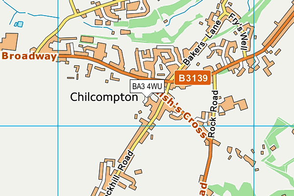 BA3 4WU map - OS VectorMap District (Ordnance Survey) BA3 4WU map - OS VectorMap District (Ordnance Survey)