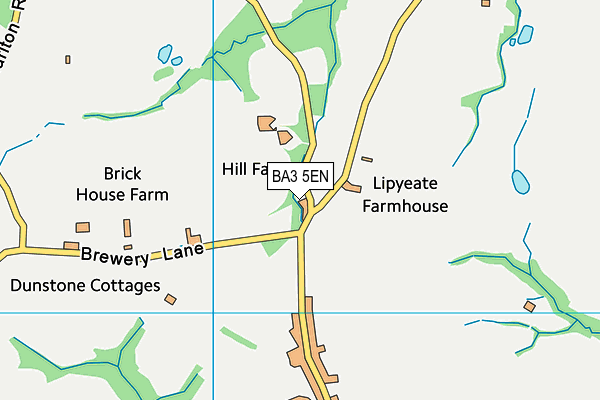 BA3 5EN map - OS VectorMap District (Ordnance Survey) BA3 5EN map - OS VectorMap District (Ordnance Survey)