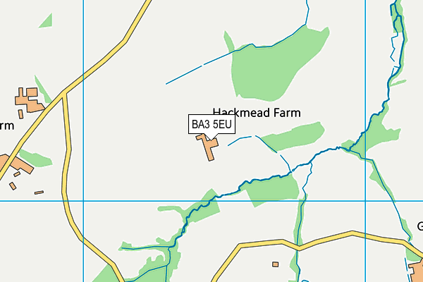 BA3 5EU map - OS VectorMap District (Ordnance Survey) BA3 5EU map - OS VectorMap District (Ordnance Survey)