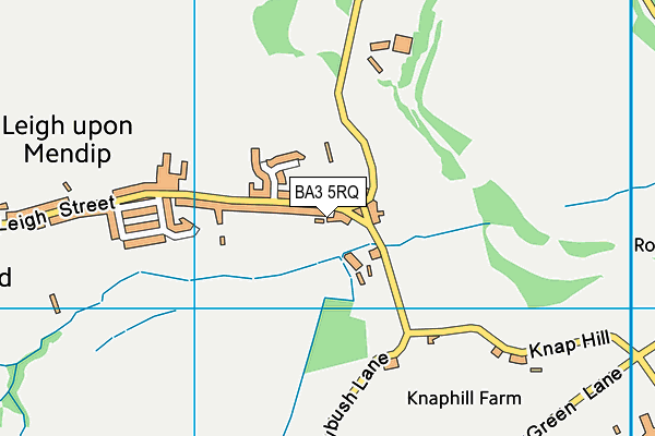 BA3 5RQ map - OS VectorMap District (Ordnance Survey) BA3 5RQ map - OS VectorMap District (Ordnance Survey)