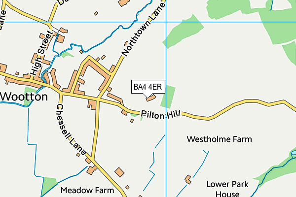 BA4 4ER map - OS VectorMap District (Ordnance Survey) BA4 4ER map - OS VectorMap District (Ordnance Survey)