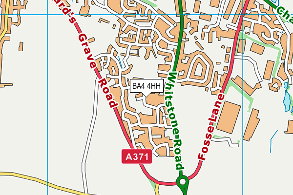 BA4 4HH map - OS VectorMap District (Ordnance Survey) BA4 4HH map - OS VectorMap District (Ordnance Survey)